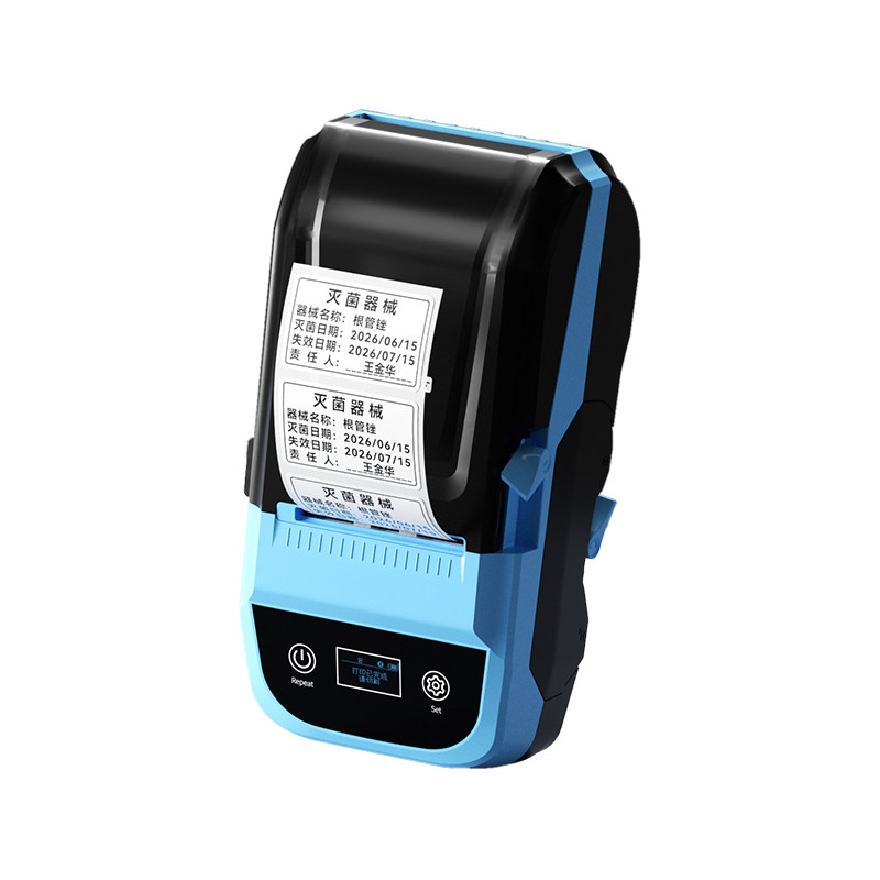 硕方MP50医疗口腔标签打印机热转印牙科口腔医疗器材工具们正医院高压高温蒸汽消毒灭菌日期条码贴纸标签机