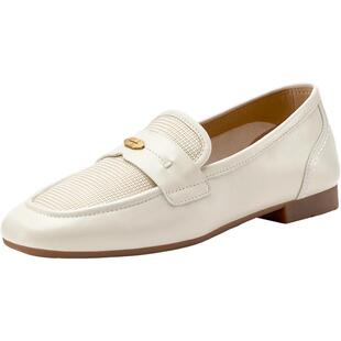 Bata乐福鞋女2026春季商场新款时尚百搭闲适低跟软底单鞋AVL75AA6