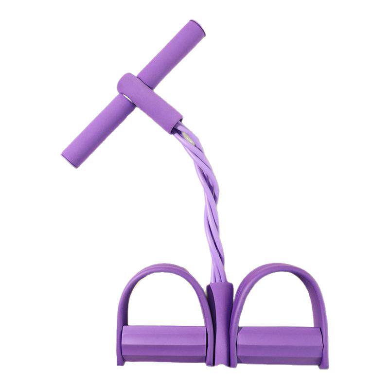 脚蹬拉力器瘦肚子器材仰卧起坐辅助器女健身器材家用小燕飞拉伸绳