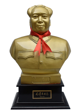 伟人主席树脂半身像书房装饰摆件