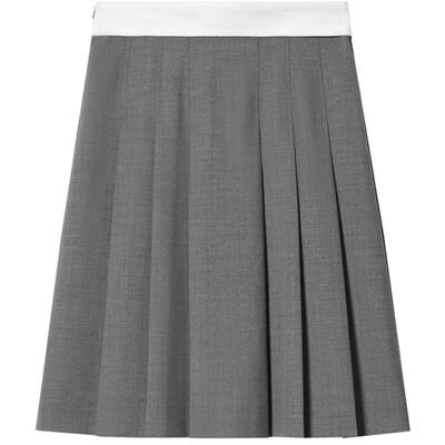 SALT.P学院风百褶半身裙