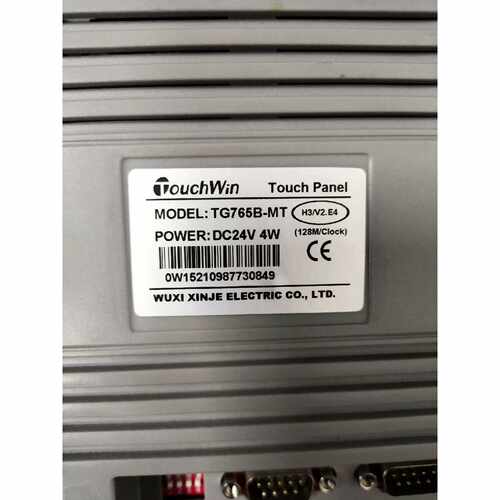 信捷TouchWin触摸屏TG765BMT二手拆机成色