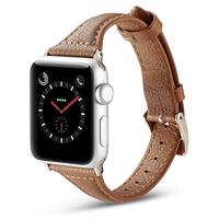适用 AppleWatch6 苹 直眄 带 真 皮现  缈凼 巾带 IWatch5/4/3/2/1 泶 ? 8/42/40/44 男女 Серия iPhone