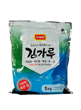 韩国进口脉日海苔碎1kg烤紫菜拌饭用餐饮即食营养食品拌饭海苔丝
