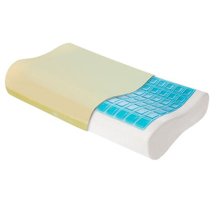 政府补贴睡眠科学AB冰丝天鹅绒凝胶记忆棉枕护颈椎枕冬暖夏凉