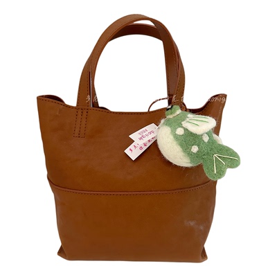 尼泊尔手工羊毛毡可爱河豚挂件