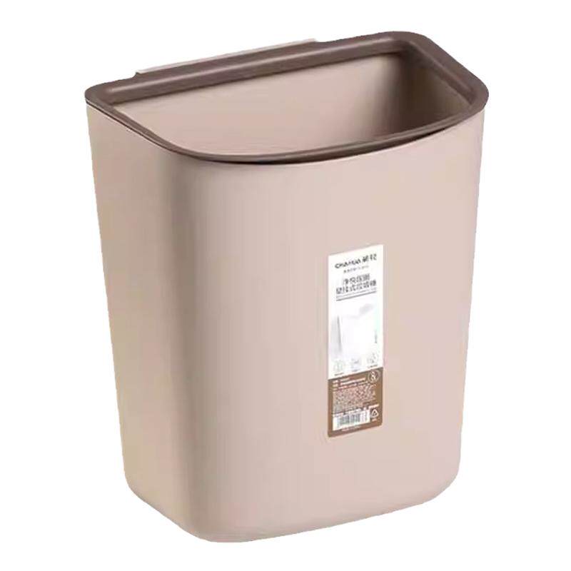 【官方正品】茶花壁挂式垃圾桶