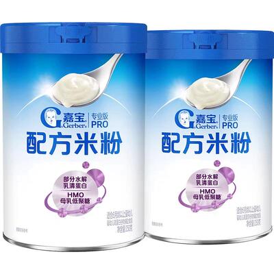 嘉宝PHW部分水解辅食配方米粉