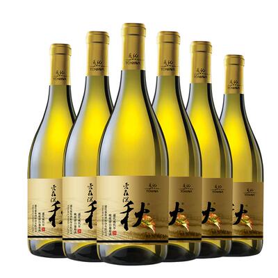 通化葡萄酒晚收深秋甜白6支