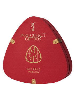 送货上门|觅菓红剑兰2.0坚果礼盒高档商务端午送礼纯坚果1.48kg