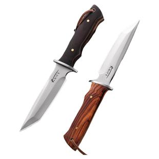 便携高硬度手把肉小刀家用高档水果刀户外露营小餐刀锋利战术刀具