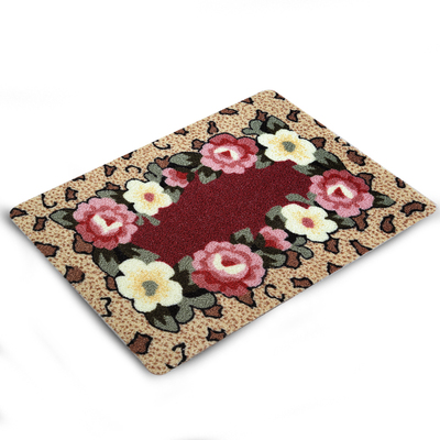 鹅卵石入户门厅家用吸水防滑地垫