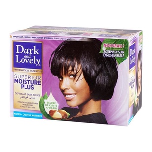 Dark & Lovely Moisture Plus No-Lye Hair Relaxer Kit, Normal