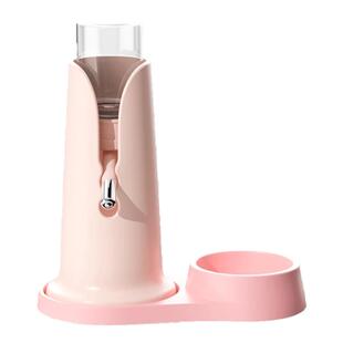 仓鼠水壶金丝熊饮水器水樽食盆支架立式喂水器双滚珠喝水器小清泉