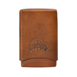 oneleather 复古20支装烟盒男高档便携烟套创意烟草盒保护壳