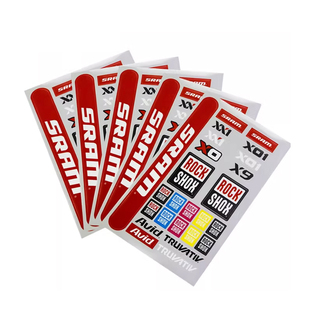 SRAM 速连 ROCKSHOX AVID XX1 XO1 XO X9 TRUVATIV 单车修补贴纸