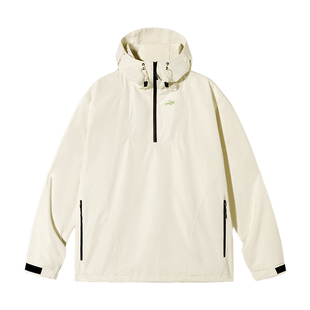 【三防】【户外】PSO Brand男装女装半拉链冲锋衣连帽外套夹克