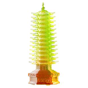 琉璃十三层文昌塔高考礼品风水摆件居家客厅桌面9层13层祝福送礼