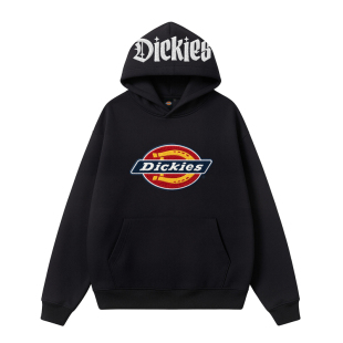 Dickies官方男装LOGO刺绣卫衣男女情侣装外套学生连帽上衣9J