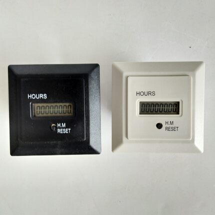 HM-1R计时数显累时器 石英电子全密封式工业计时器AC 100V-240V