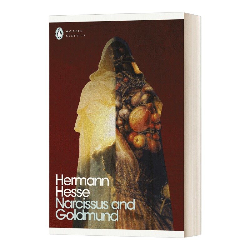 英文原版 Narcissus and Goldmund 纳尔齐斯与歌尔德蒙 现代经典 英文版 进口英语原版书籍