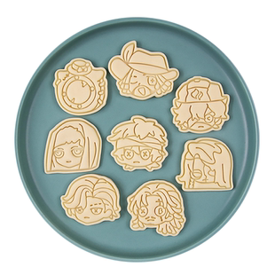 第五人格卡通饼干模具教授昆虫学者击骑士烘焙曲奇黏土印花工具磨