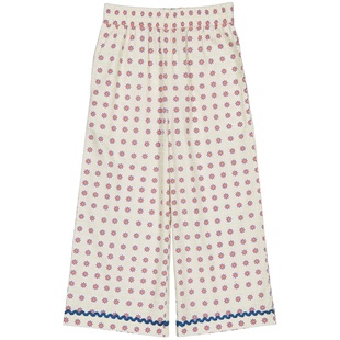 54 Little家 hello simone SS24春夏女宝纯棉印花短袖短裤花苞裤