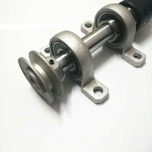 DIY车床打孔机无动力主轴皮带轮套装配件精密款B16夹头同心无摆动