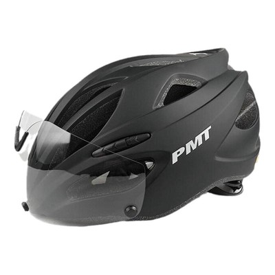 PMTMips骑行头盔带变色磁吸风镜