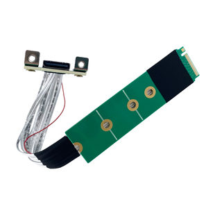 开源宇宙DB9孔位 M2转oculink延长线 显卡外接 无损64GTS延长线