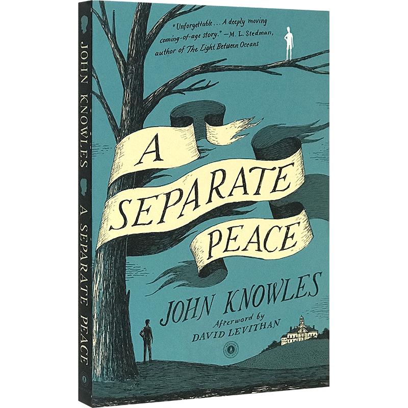 独自和解 英文原版青春小说 A Separate Peace 一个人的和平 全英文版进口英语书籍 另一种和平 电影原著 媲美麦田里的守望者