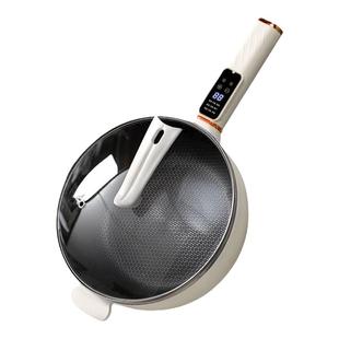 电炒锅多功能一体式炒菜锅电锅炒家用蜂窝不粘锅电火锅两用电煮锅