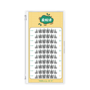 柔婉诗甜心太阳睫懒人太阳花假睫毛自然自己嫁接懒人三部曲仙子毛