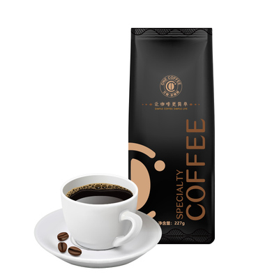 万咖花山双重发酵咖啡豆227克