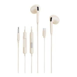 联想耳机有线半入耳式高音质type-c接口圆孔适用于16苹果17小米