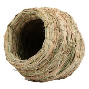 珍珠鸟鸟窝四季通用文鸟繁殖窝箱下孵蛋专用睡觉草窝鸟巢用品大全