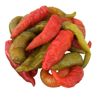 泡辣椒安徽六安农家手工大别山泡青椒红椒大椒酸辣椒开胃下饭菜