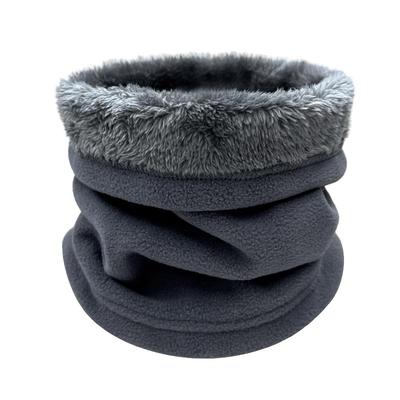 围脖男款冬季加绒骑行防风面罩防寒护颈脖套加厚保暖围巾女款薄款