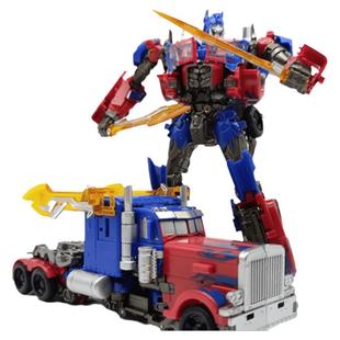 高品质佑虎变形玩具百微TW铁皮开路先锋合金版儿童汽车机器人金刚