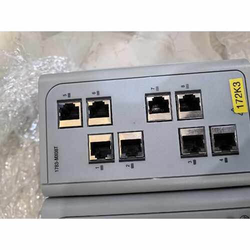 询价罗克韦尔AB工业以太网交换机，型号1783-MX08T，8口