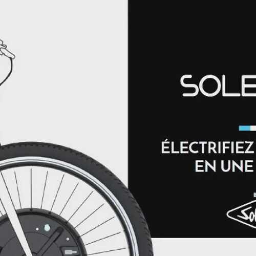Solex Electric Bike Conversion Kit Electrified Wheel Install