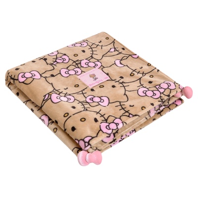 tbh野兽派法兰绒暖香毯子