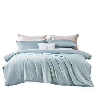 富安娜家纺60支长绒棉被套单件全棉被套单人被罩纯棉被套轻奢床品