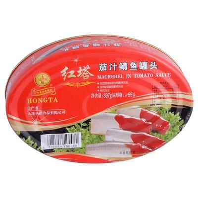 茄汁鲭鱼罐头红塔速食老字号
