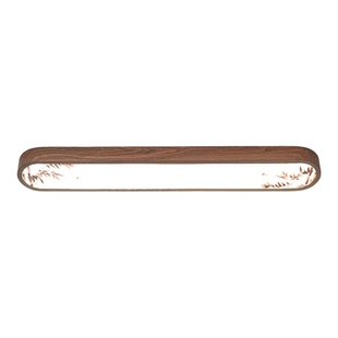 宋式美学长条过道吸顶灯极简餐厅灯创意复古入户玄关阳台中山灯具