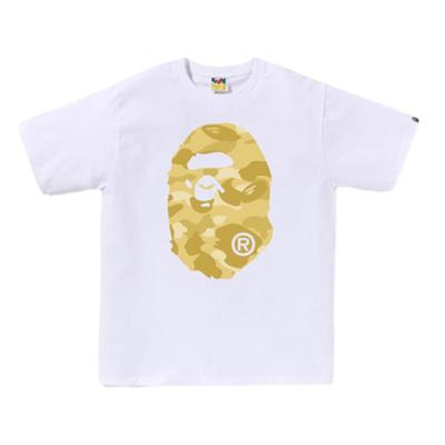 迷彩猿人印花短袖T恤BAPE