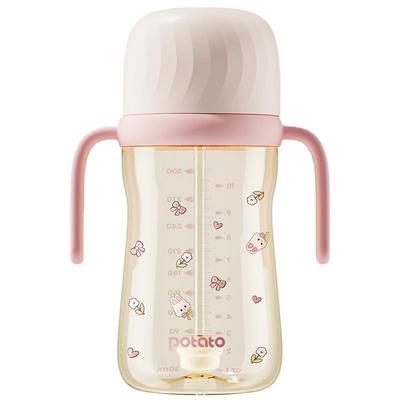 小土豆吸管杯奶瓶1岁以上2岁3岁