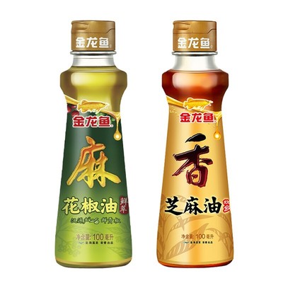 纯芝麻香油金龙鱼调味套装
