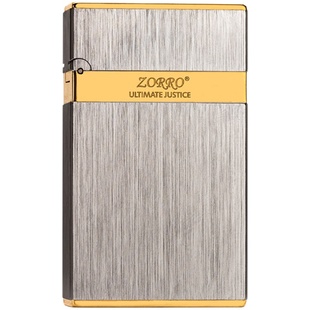 ZORRO佐罗煤油打火机送男友老公礼物高档原铜创意朗声机个性防风