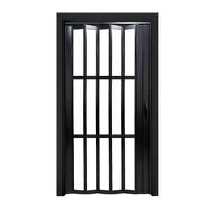 隐形铝合金折叠门隔断门通燃气厨房简易帘厕所卫生间伸缩推拉移门